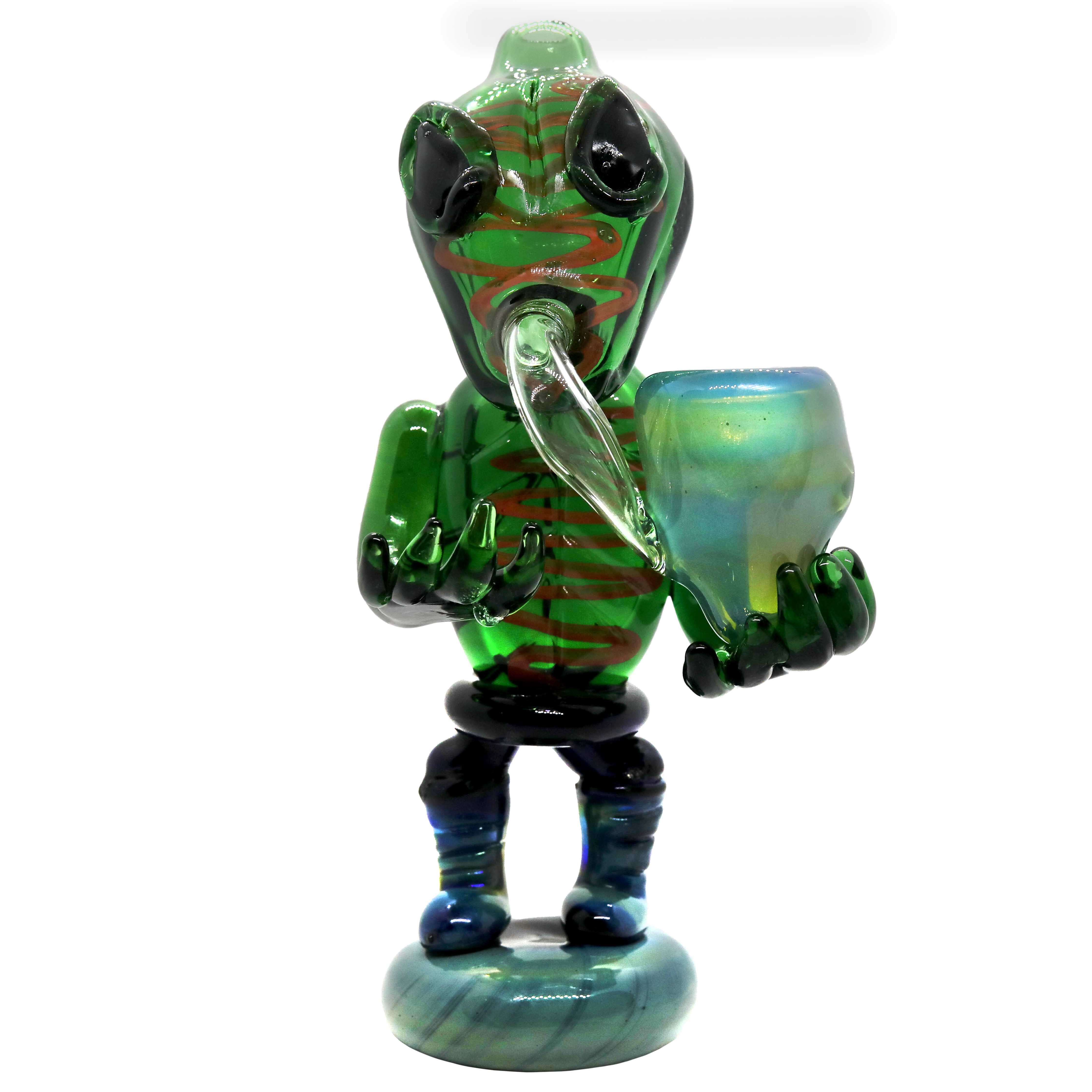 Standing Alien Handpipe (SB-4197) | 6 inch | Assorted Colors product image
